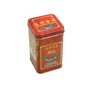 100 גרם או 120 גרם מרובע תה פחיות פחיות